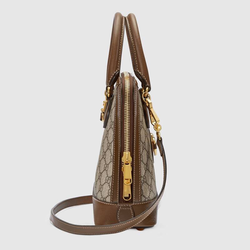 Gucci Horsebit 1955 Small Top Handle Bag Shoulder Bag 621220 Brown